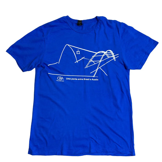 Gildan  ® Softstyle Brazil Austin Graphic Blue T Shirt (M)