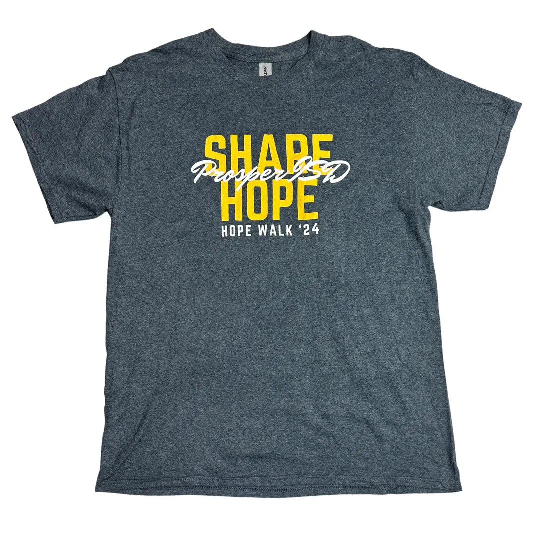 Gildan ®  Heavy Cotton Share Hope Hope Walk 24 Graphic T Shirt (L)