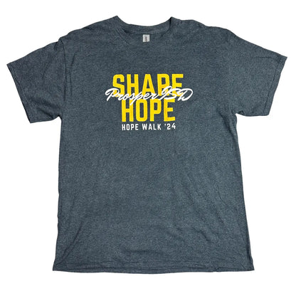 Gildan ®  Heavy Cotton Share Hope Hope Walk 24 Graphic T Shirt (L)