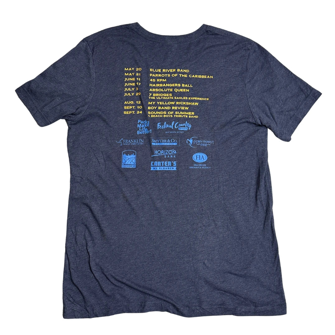 Franklin Concert Series 2022 Graphic Tee by Bella Canvas