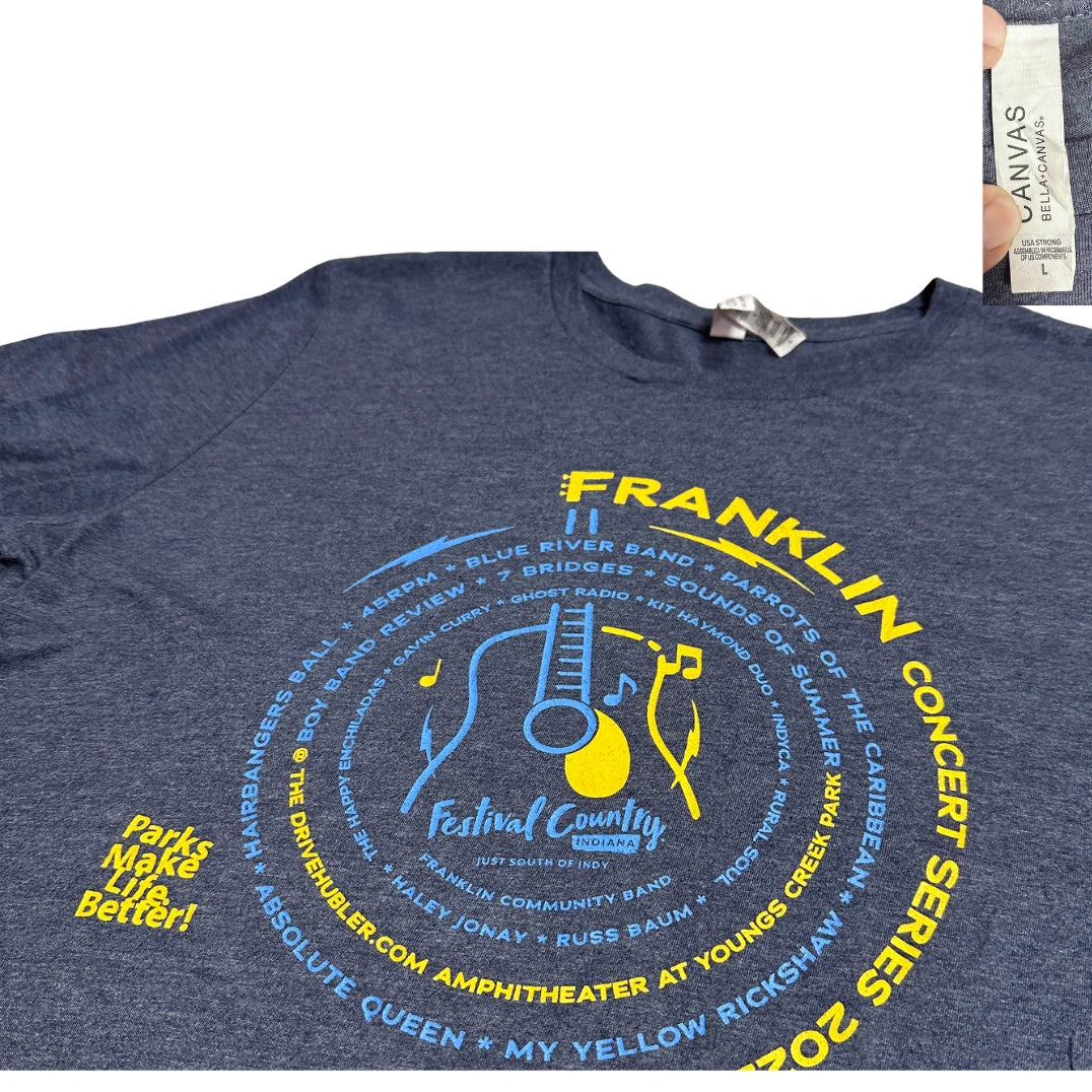 Franklin Concert Series 2022 Graphic Tee by Bella Canvas
