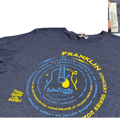 Franklin Concert Series 2022 Graphic Tee by Bella Canvas