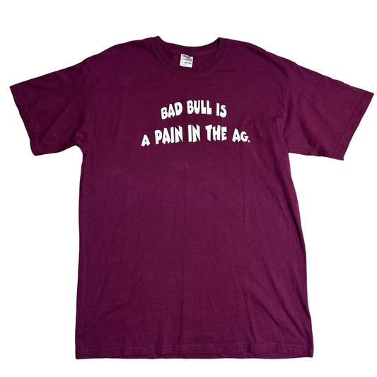 Gildan Ultra Cotton “Bad Bull Is A Pain In The Ag” Graphic T-Shirt