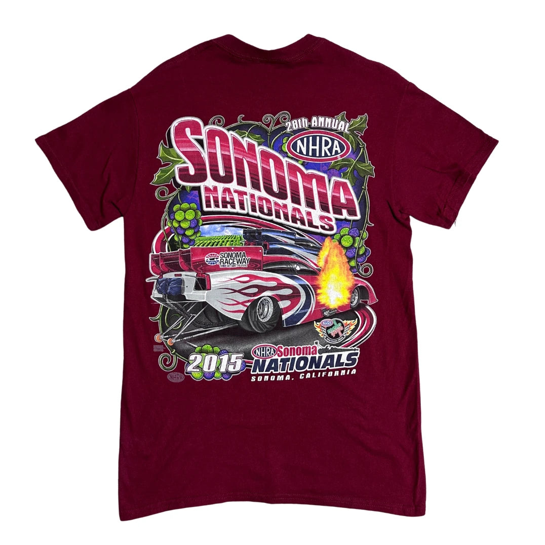 NHRA Sonoma Nationals 2015 Gildan Heavy Cotton Graphic T-Shirt