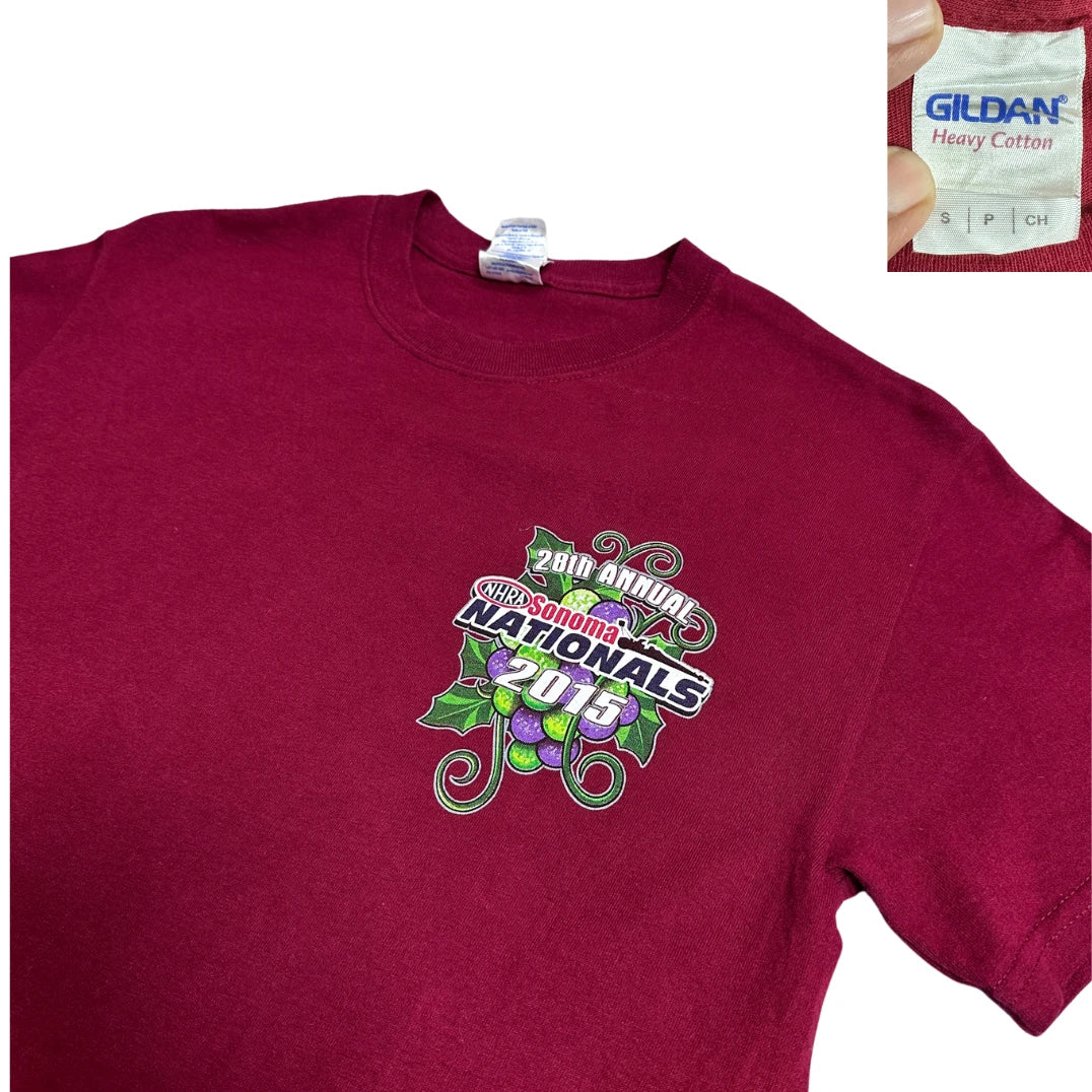 NHRA Sonoma Nationals 2015 Gildan Heavy Cotton Graphic T-Shirt