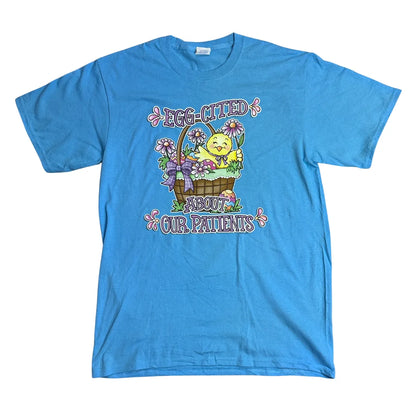 Port & Company ® “Egg-Cited About Our Patients” Graphic T-Shirt