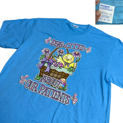 Port & Company ® “Egg-Cited About Our Patients” Graphic T-Shirt