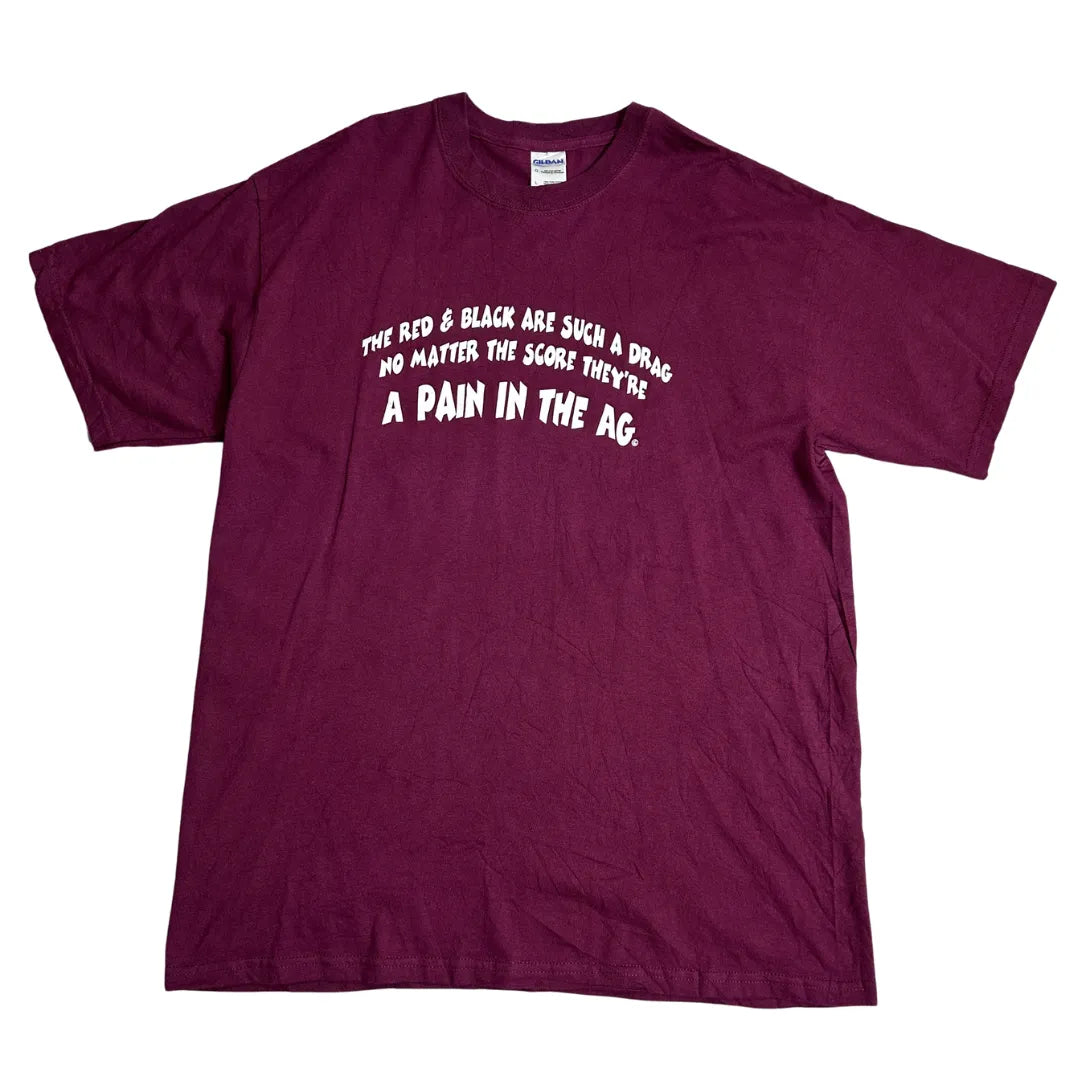 Gildan ®  Ultra Cotton Graphic T-Shirt – “Pain in the Aggies” Sports Fan Tee 👕🔥