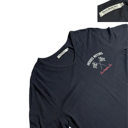 Heroes Motors Los Angeles Graphic T-Shirt – Racing Flag Casual Tee 🏁👕