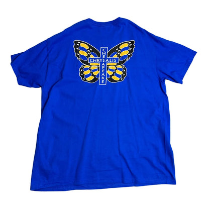 Chrysalis Chesapeake Butterfly Graphic T-Shirt – “Fly with Christ” Inspirational Tee 🦋✨