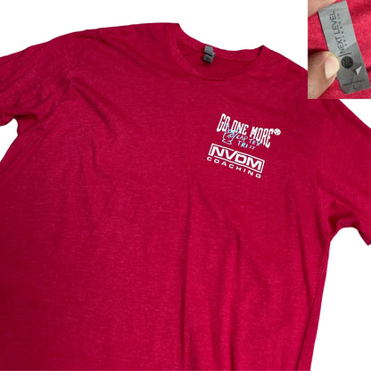 Next Level ® “Go One More” Motivational Graphic T-Shirt – CapTex Tri 2023 Tee 💪👕