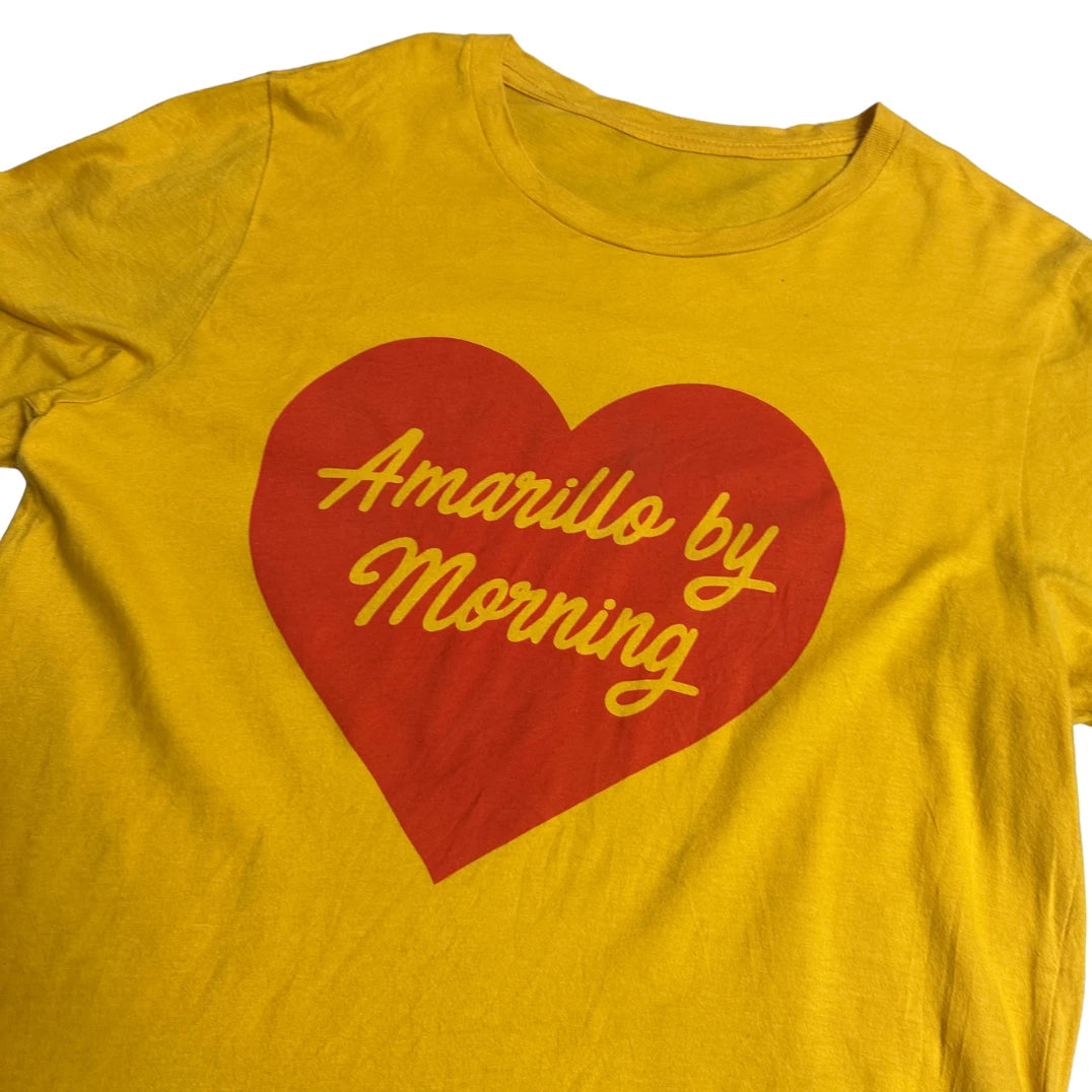 Amarillo By Morning Heart Graphic T-Shirt 💛