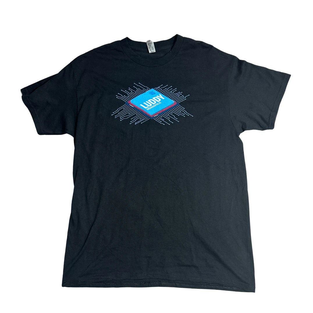 Gildan ®  Luddy Indianapolis Tech Graphic T-Shirt 💻
