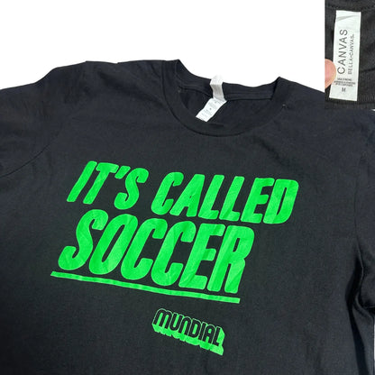 Neon Soccer Graphic Black T-Shirt ⚽🔥