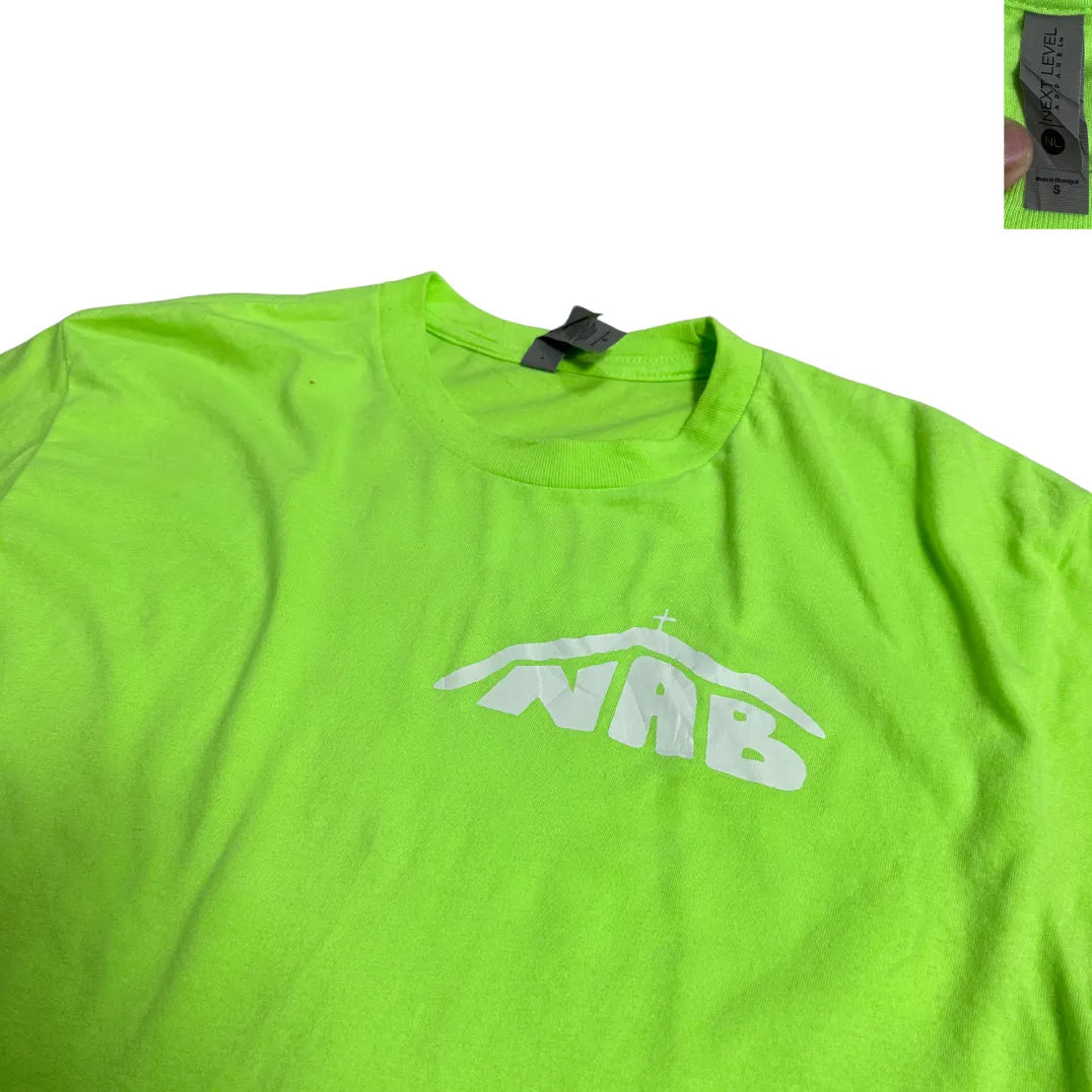 Neon Green Camp Meeting Graphic T-Shirt 🌿✨