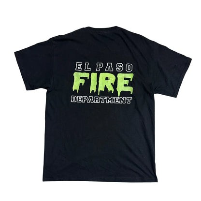 El Paso Fire Department Graphic Black T-Shirt 🚒🔥