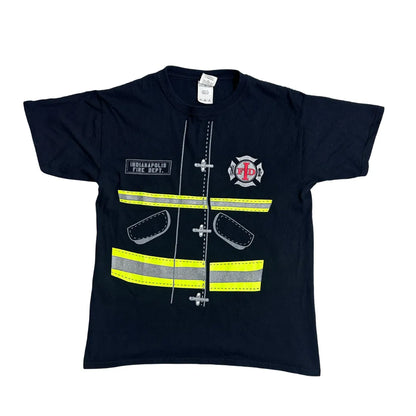 Indianapolis Fire Department Graphic Black T-Shirt 🚒🔥