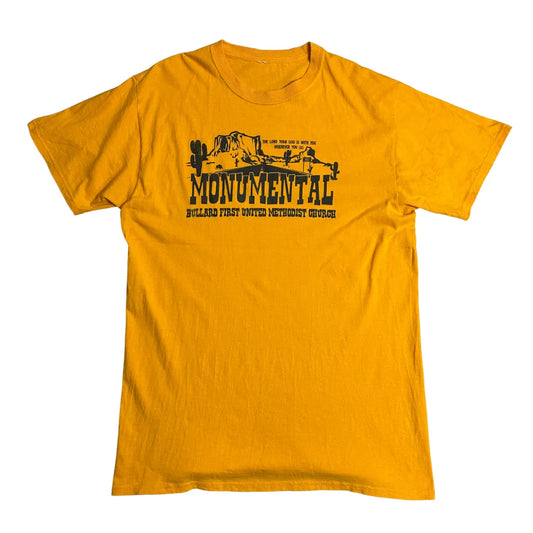 Yellow Monumental Graphic T-Shirt 🌄✨