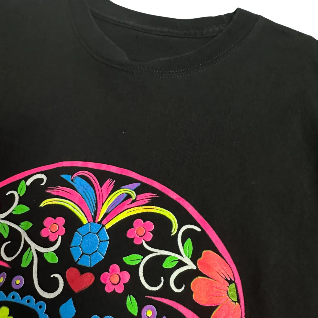 Cozumel Mexico Skull Graphic Black Tee