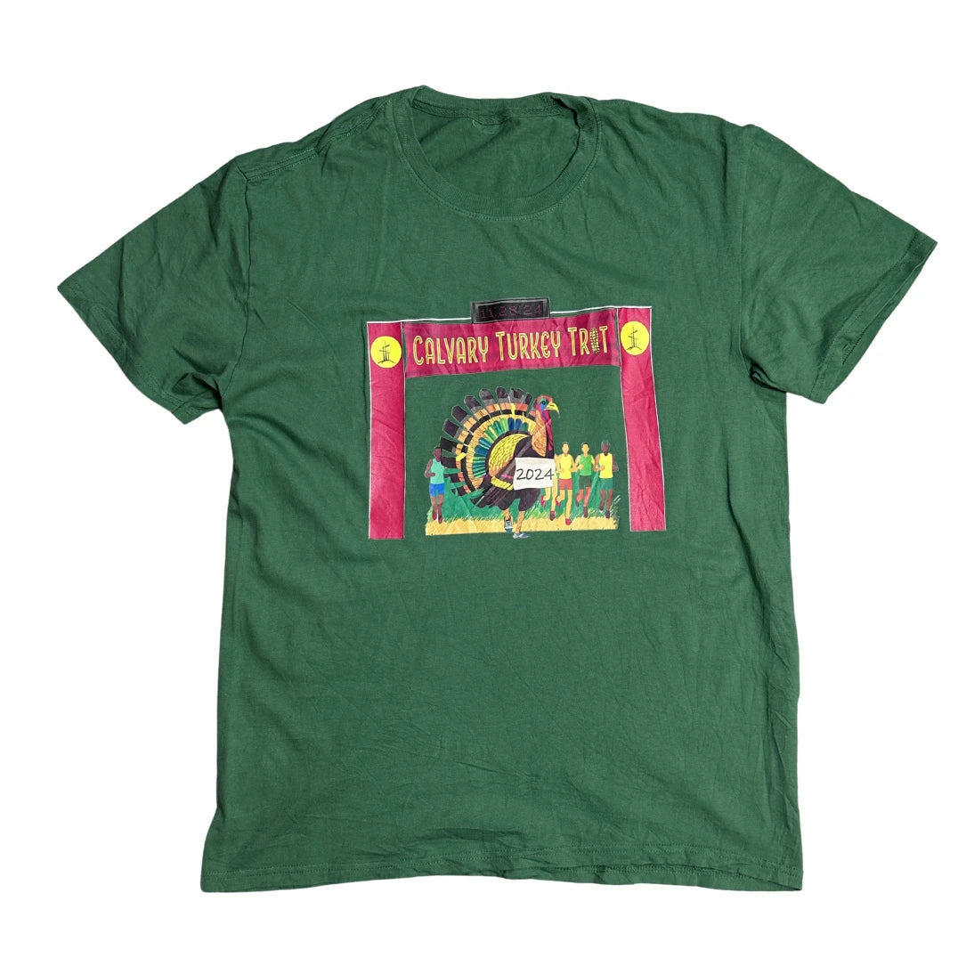 Calvary Turkey Trot 2024 Graphic T-Shirt 🦃