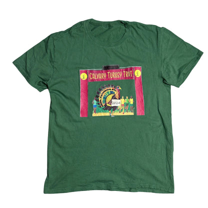 Calvary Turkey Trot 2024 Graphic T-Shirt 🦃
