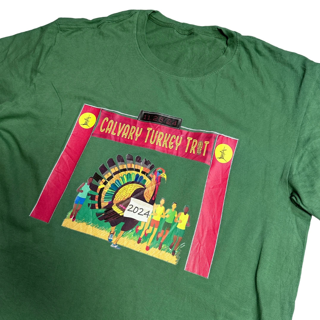 Calvary Turkey Trot 2024 Graphic T-Shirt 🦃