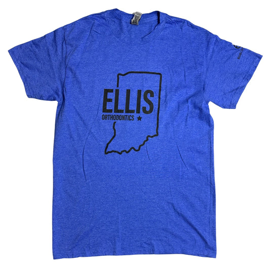 Ellis Orthodontics Graphic Blue T-Shirt 🦷