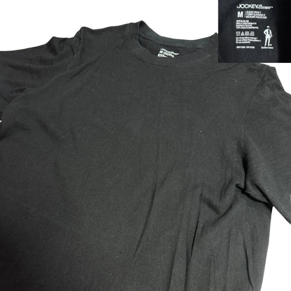 Jockey® Classic Plain Black Essential T-Shirt 🖤