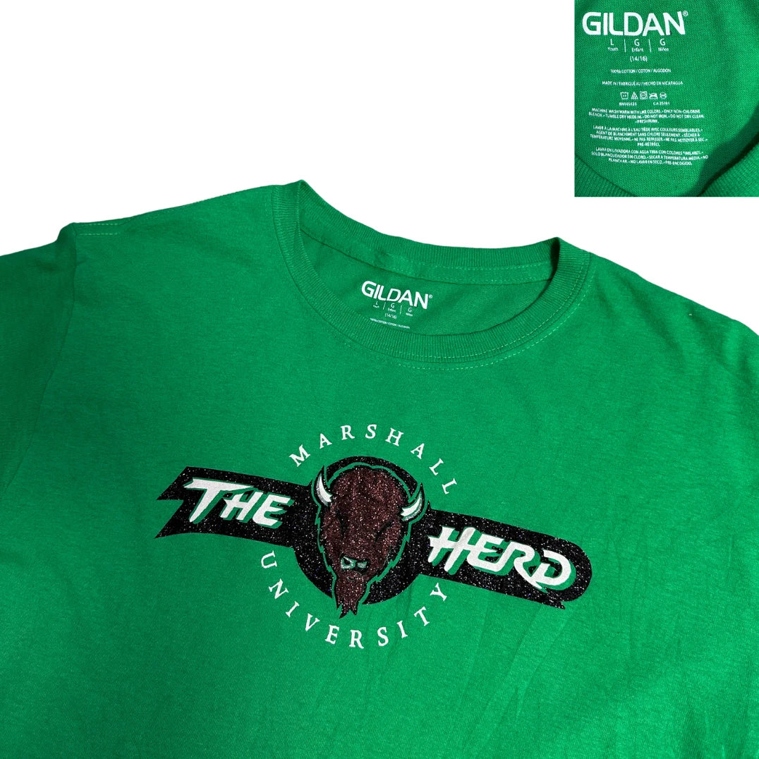 💚 Collegiate Graphic Tee by Gildan(M)