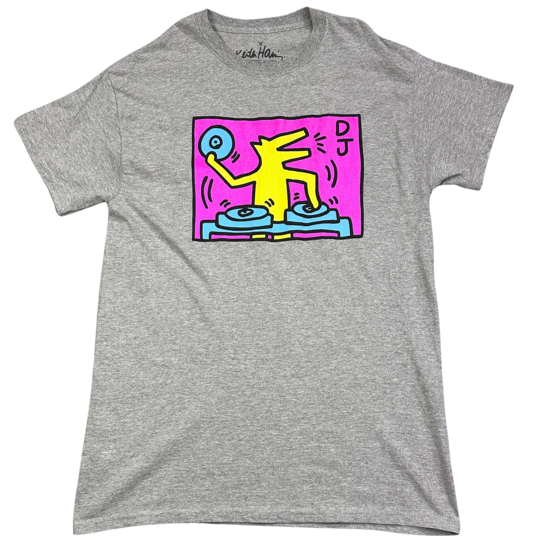 Keith Haring® Grey Graphic Crew Neck T-Shirt