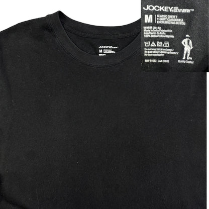 Jockey® Black Classic Crew Neck T-Shirt