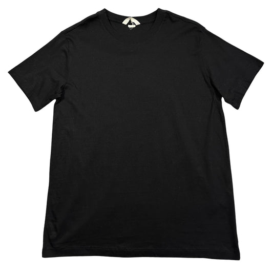 H&M black Plain Crew Neck T-Shirt