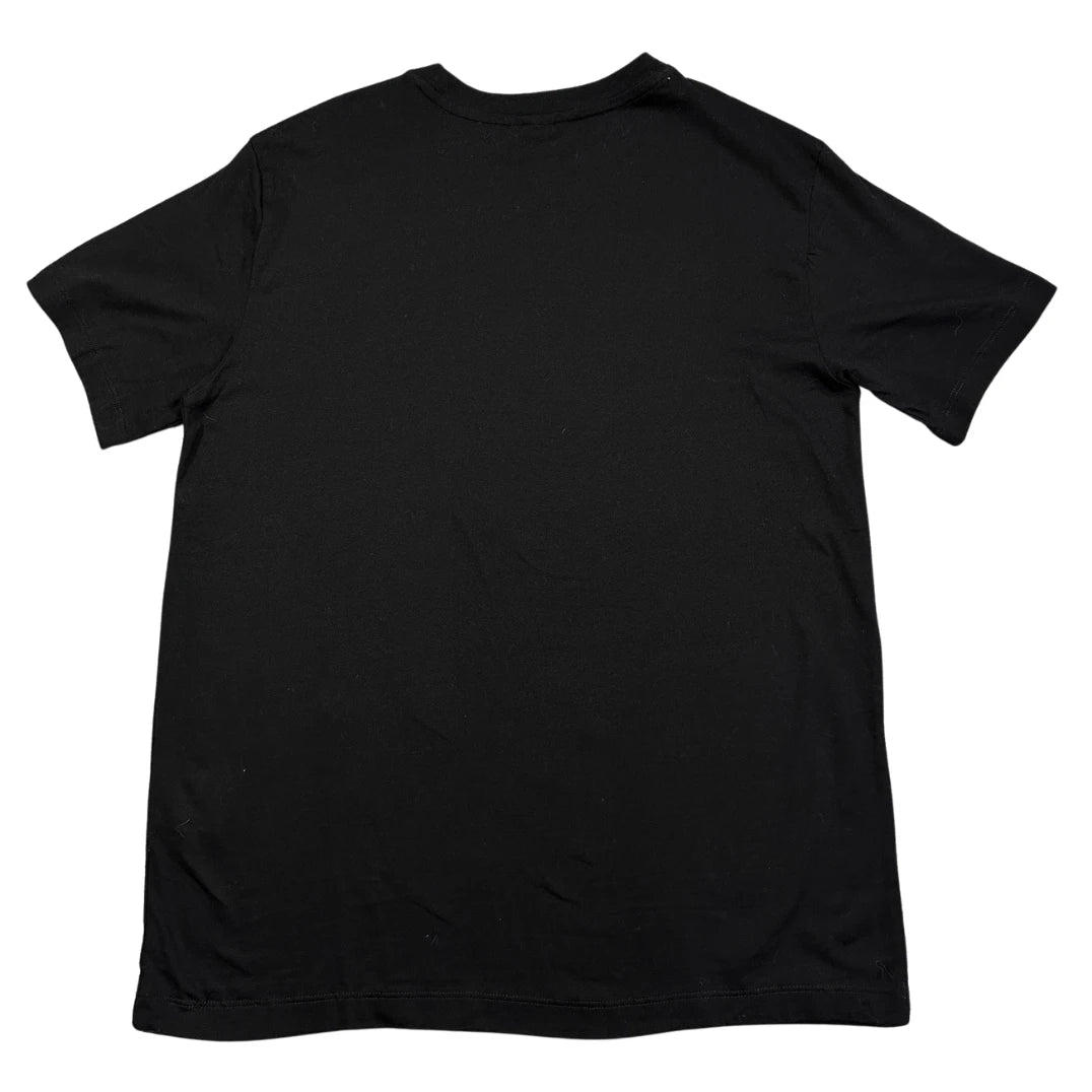 H&M black Plain Crew Neck T-Shirt