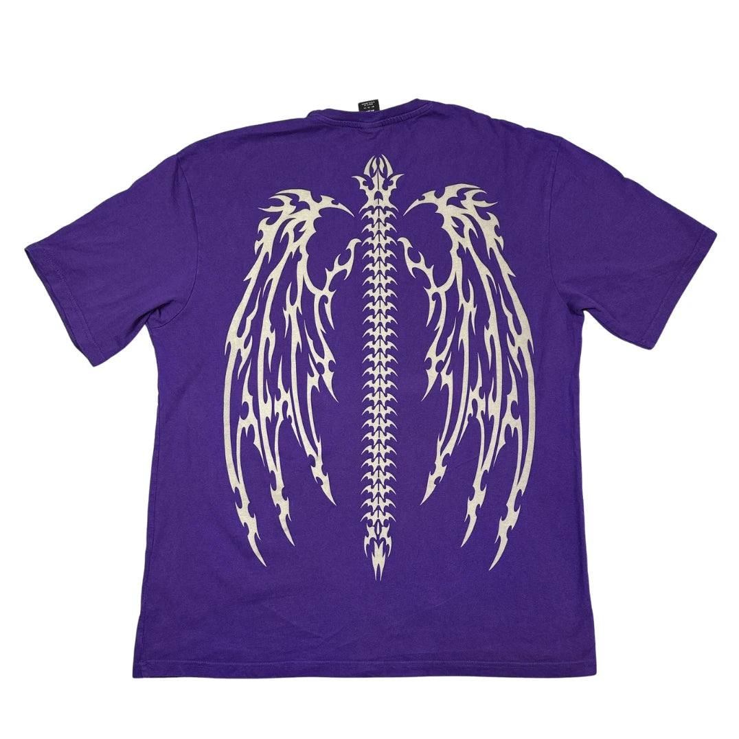 BLACK SQUAD® Purple Graphic T Shirt(2XL)