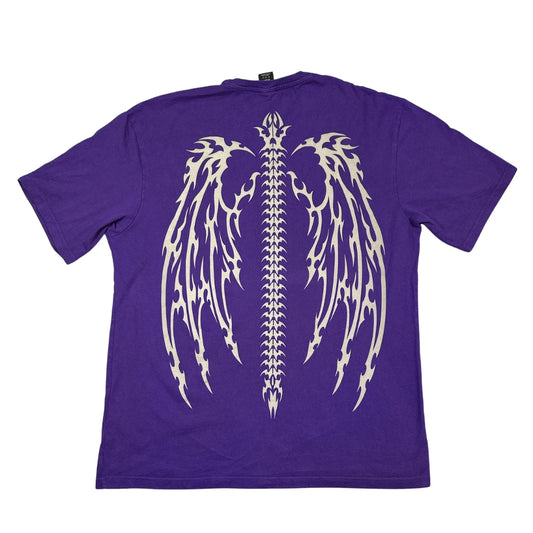 BLACK SQUAD® Purple Graphic T Shirt(2XL)