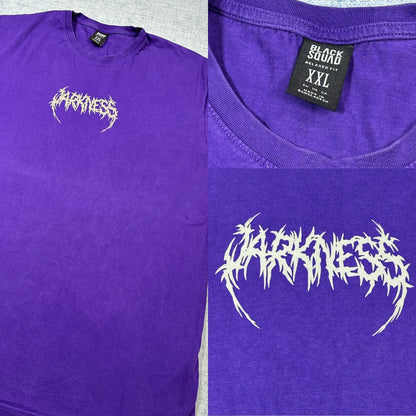 BLACK SQUAD® Purple Graphic T Shirt(2XL)
