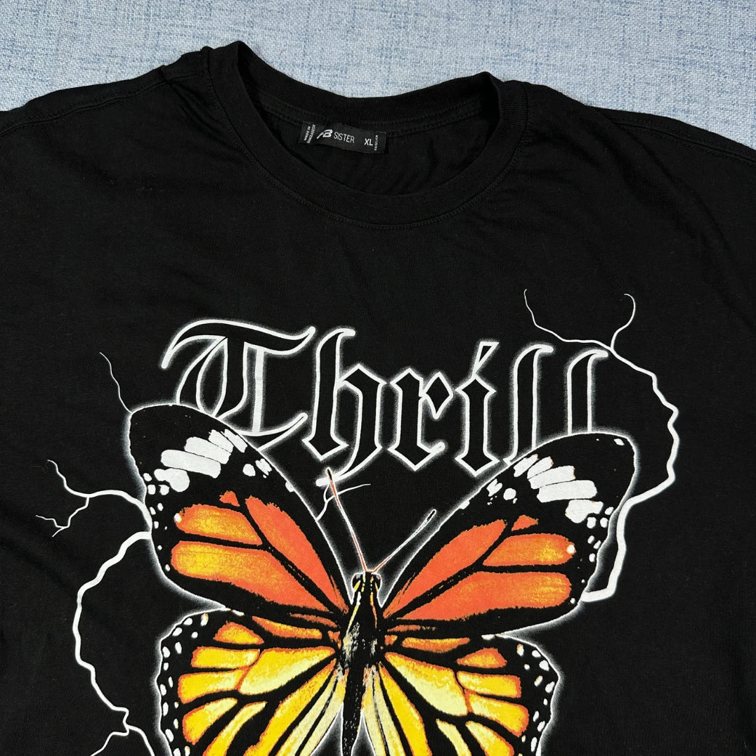 FB Sister® Butterfly Graphic Tee(XL)