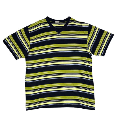 Basic Line® Striped V Neck Tee