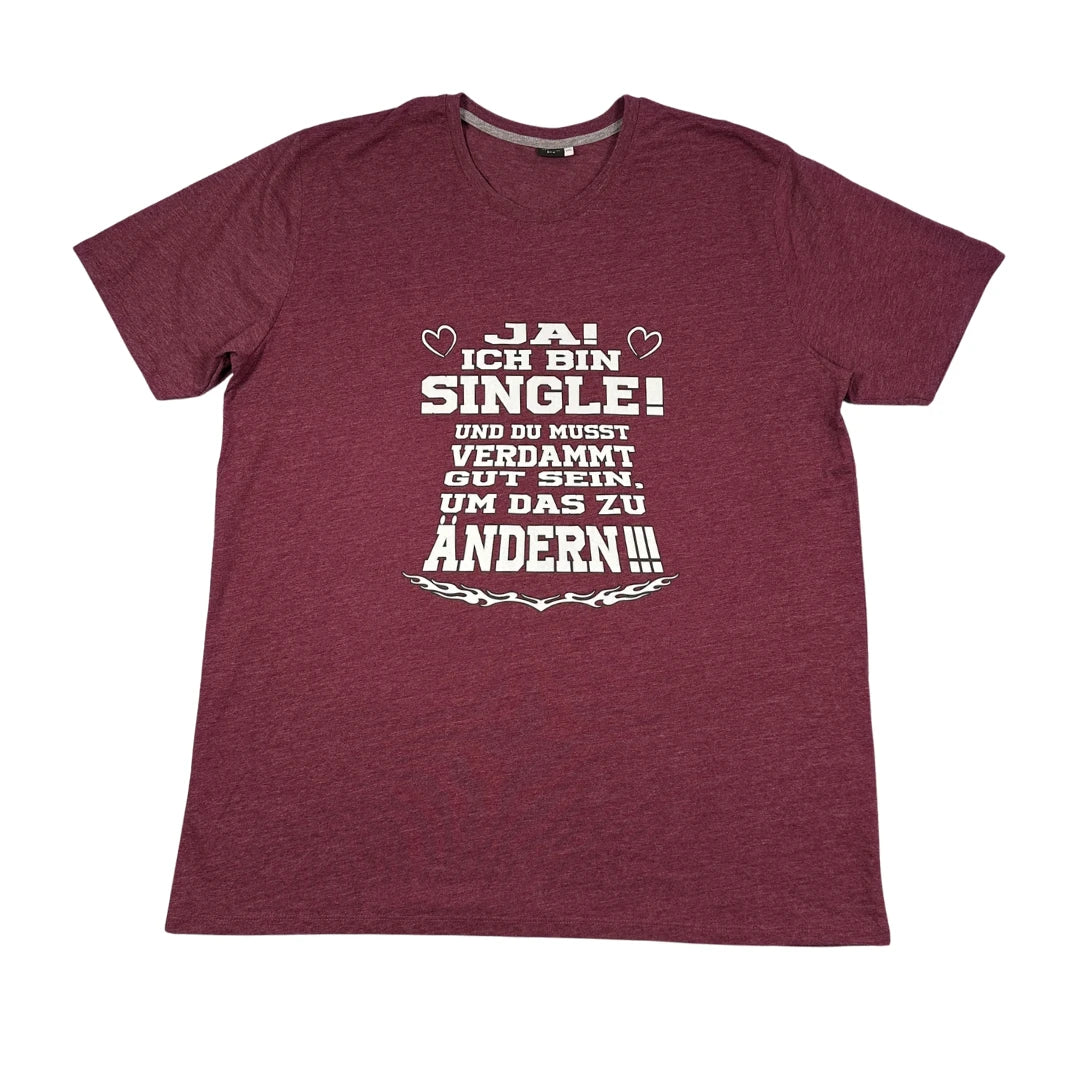 Premium Men Single Print T Shirt-2XL