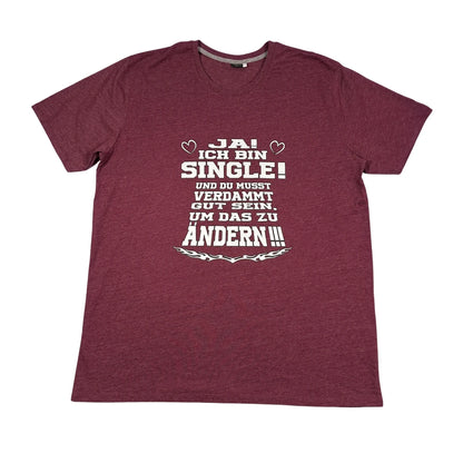 Premium Men Single Print T Shirt-2XL
