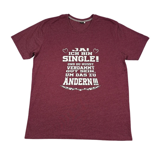 Premium Men Single Print T Shirt-2XL