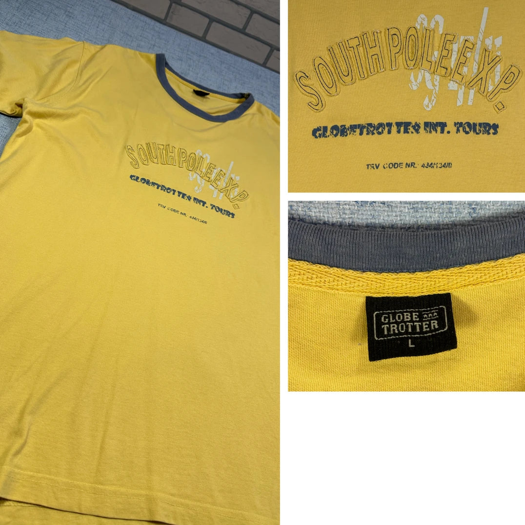 Globe Trotter® South Pole T Shirt-L