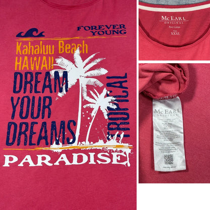 McEarl® Hawaii Dreams T Shirt-3XL