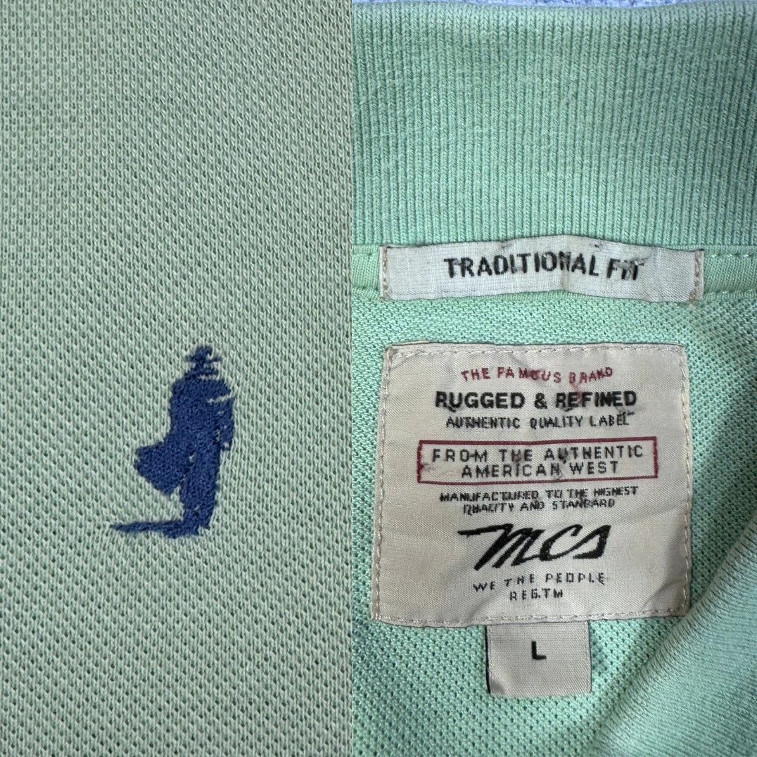 MCS Green Polo Shirts T Shirt