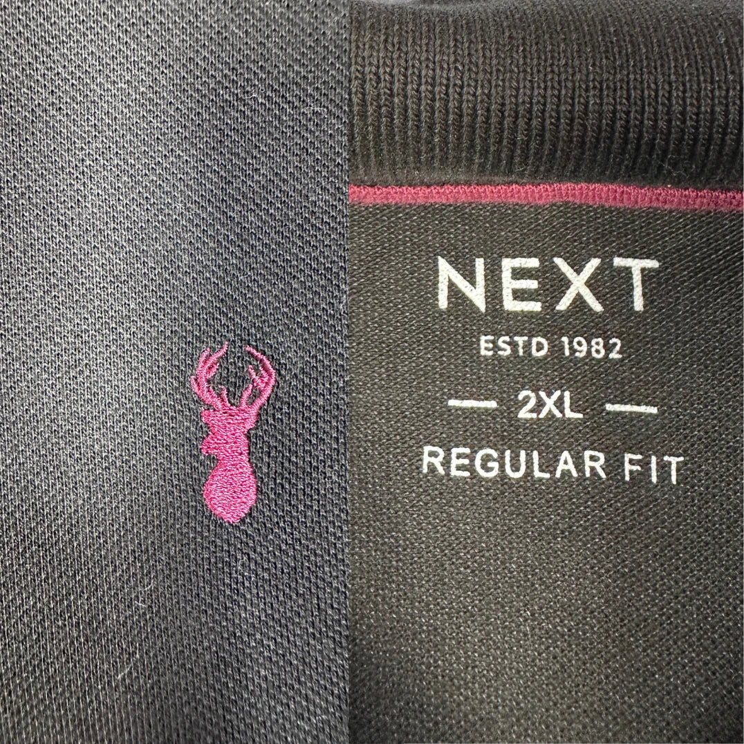 Next Black Polo Shirts T Shirt