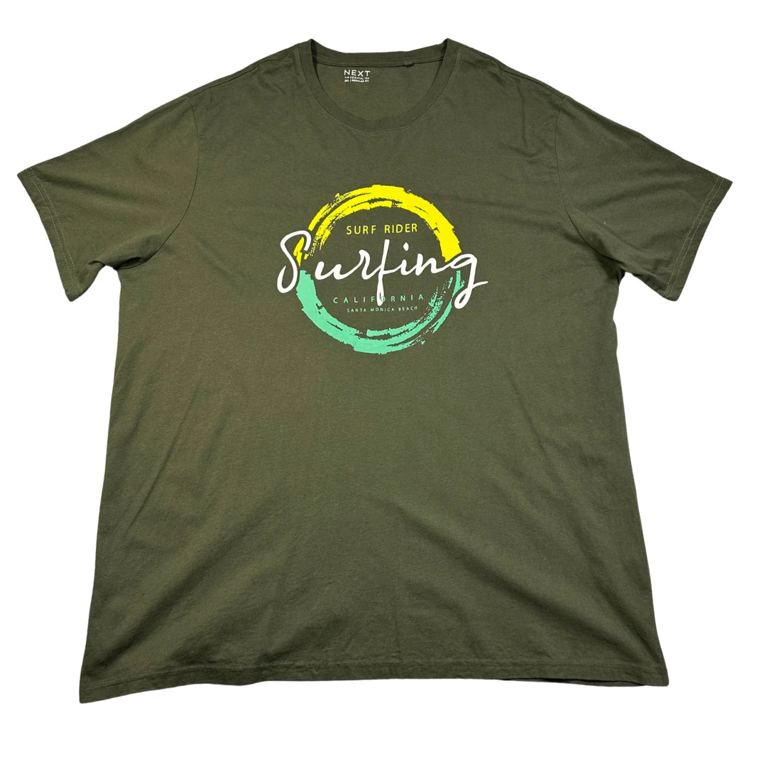 Next Olive Men's T-Shirts Men Cotton T Shirts