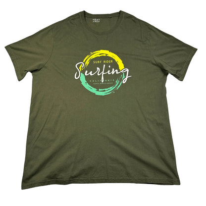 Next Olive Men's T-Shirts Men Cotton T Shirts