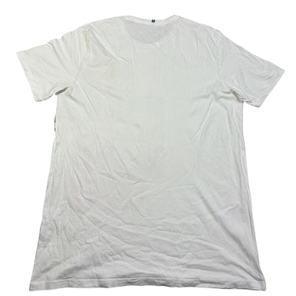 Esprit White Men's T-Shirts Men Cotton T Shirts