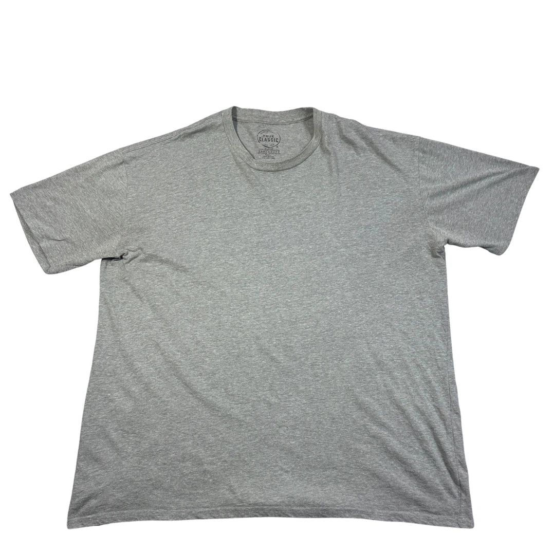 True Classic® Gray T Shirt Basic-XL