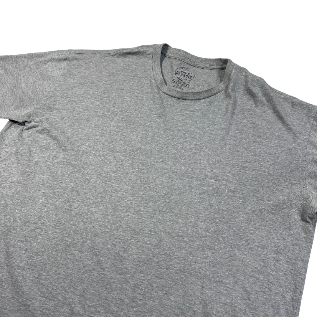 True Classic® Gray T Shirt Basic-XL